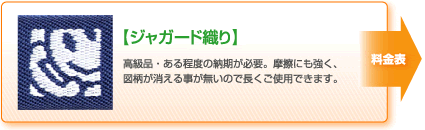 【ジャガード織り】。